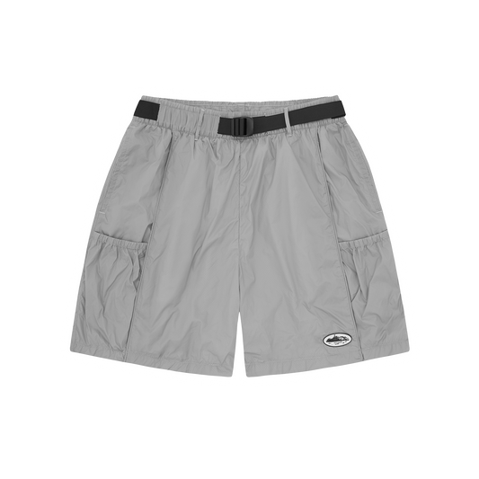 ALCATRAZ NYLON PATCH SHORT [GREY]