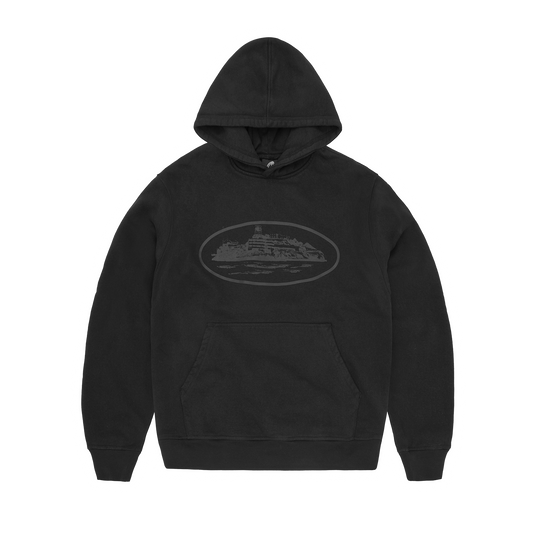 ALCATRAZ HOODIE [TRIPLE BLACK]