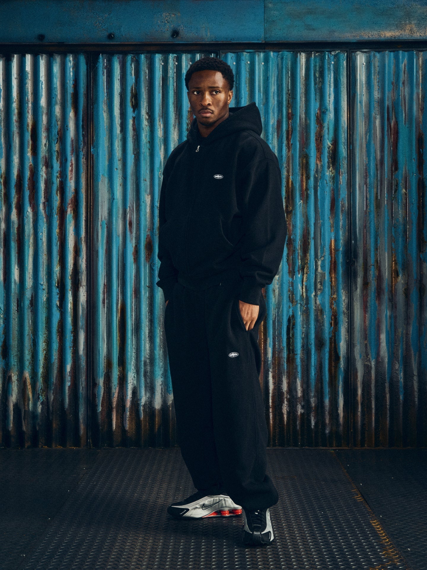 MINI ISLAND HOODIE TRACKSUIT [BLACK]