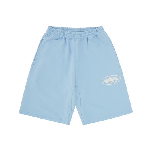 ISLAND PUFF PRINT SWEATSHORT [BABY BLUE]
