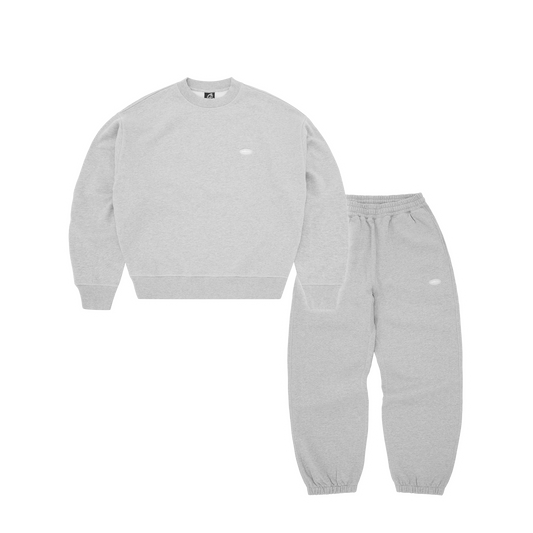 MINI ISLAND CREWNECK TRACKSUIT [HEATHER GREY]