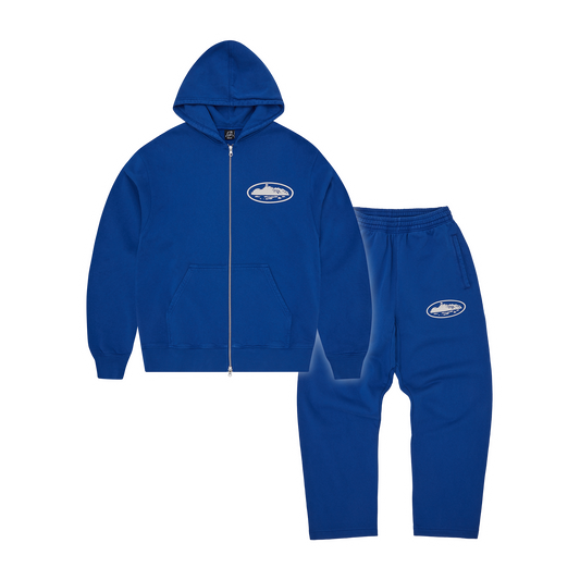 ISLAND PUFF PRINT TRACKSUIT [WASHED ROYAL]