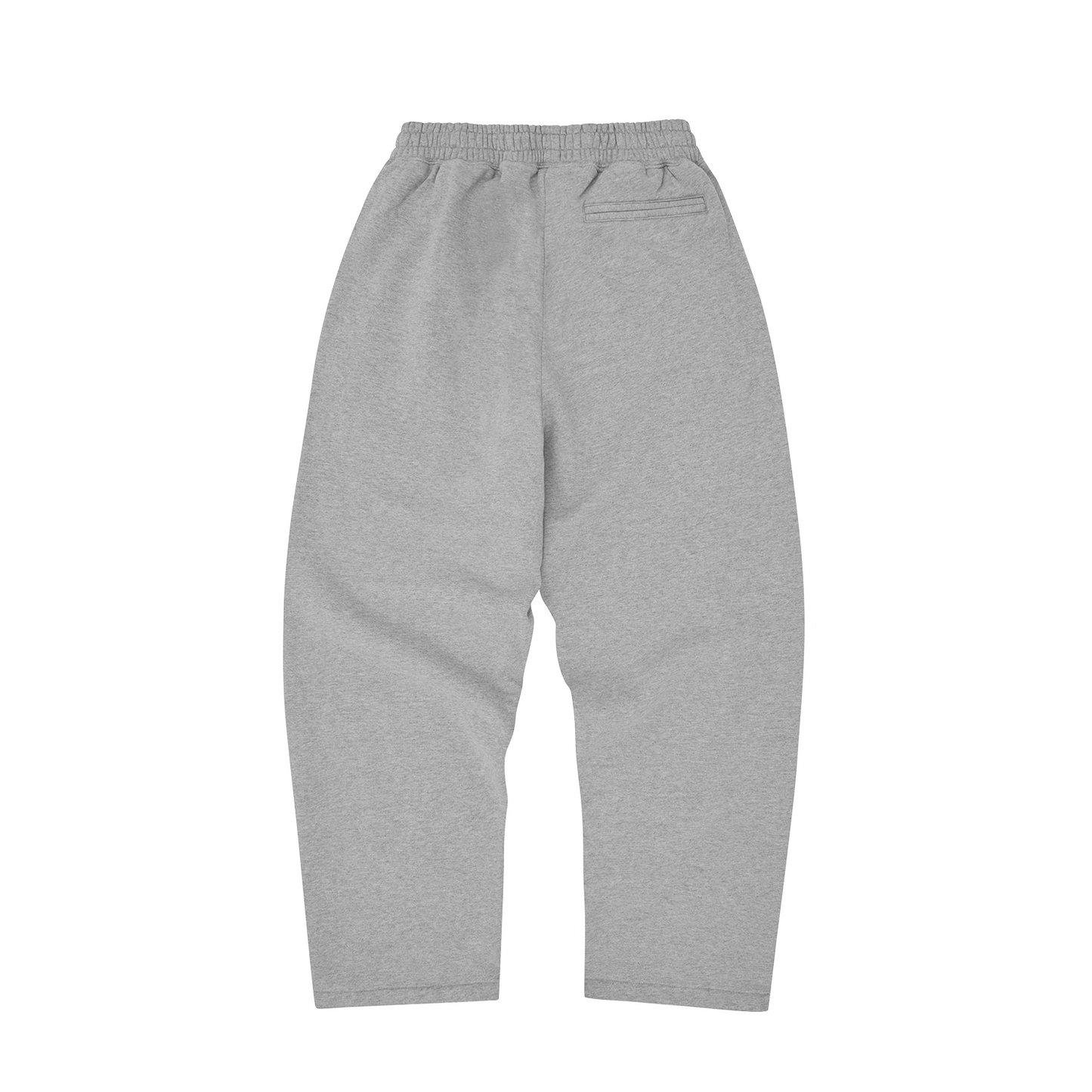 ROYALE CREST OPEN HEM SWEATPANT [HEATHER GREY]
